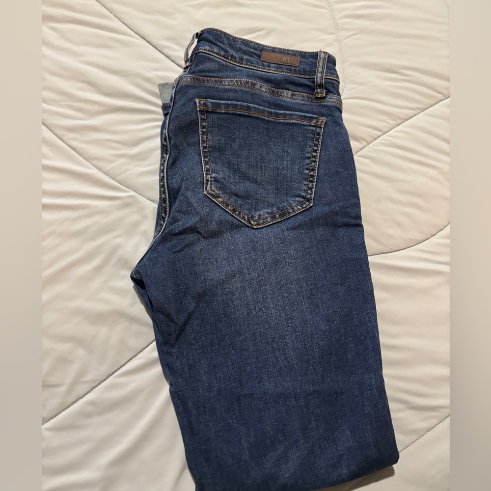 Kut from the Kloth Dark Blue Straight Jeans